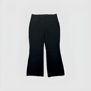 J. Crew Hayden Kickout Cropped Pant in Black Womens Size 8 Tall